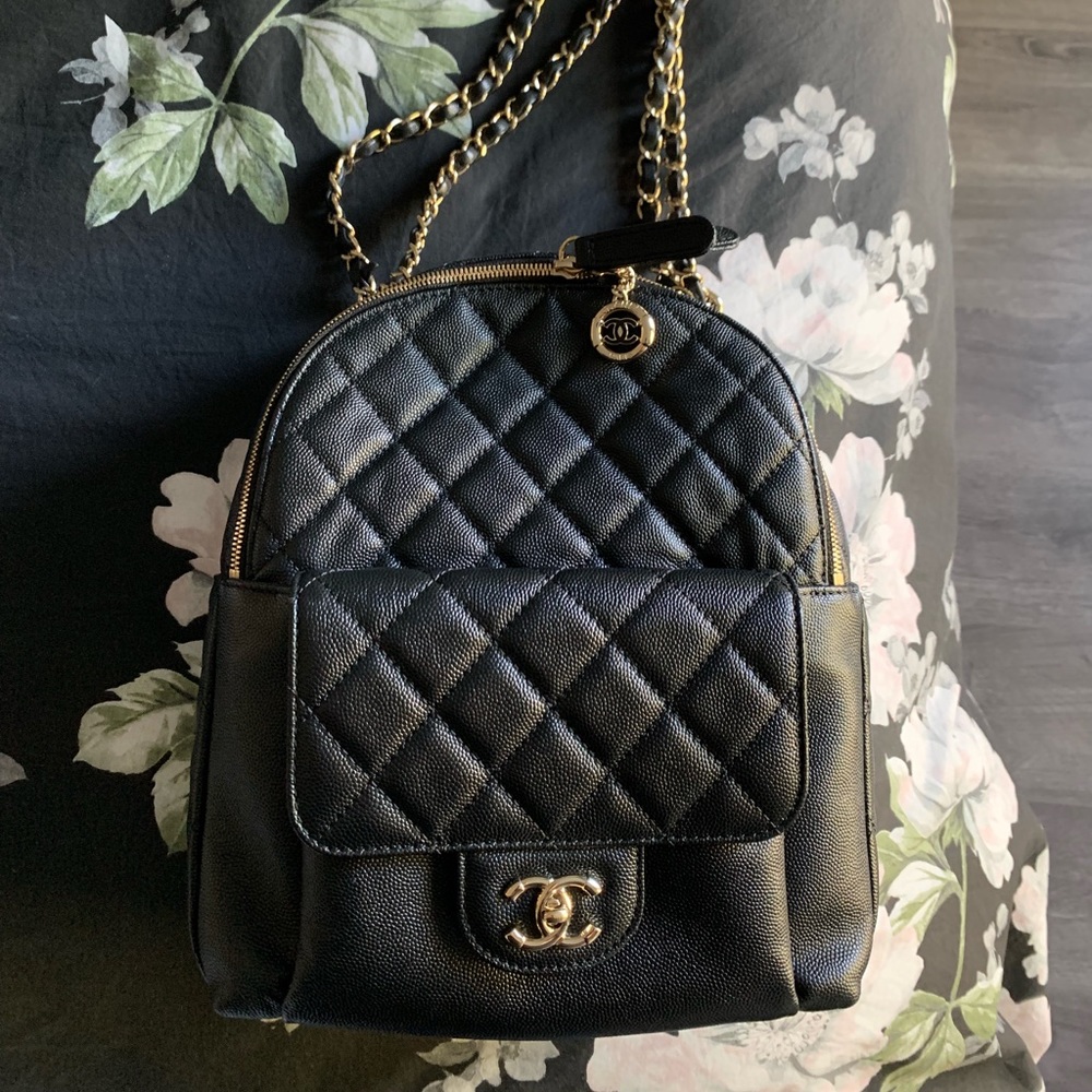 Chanel Cruise Collection 2019/20 Black Backpack
